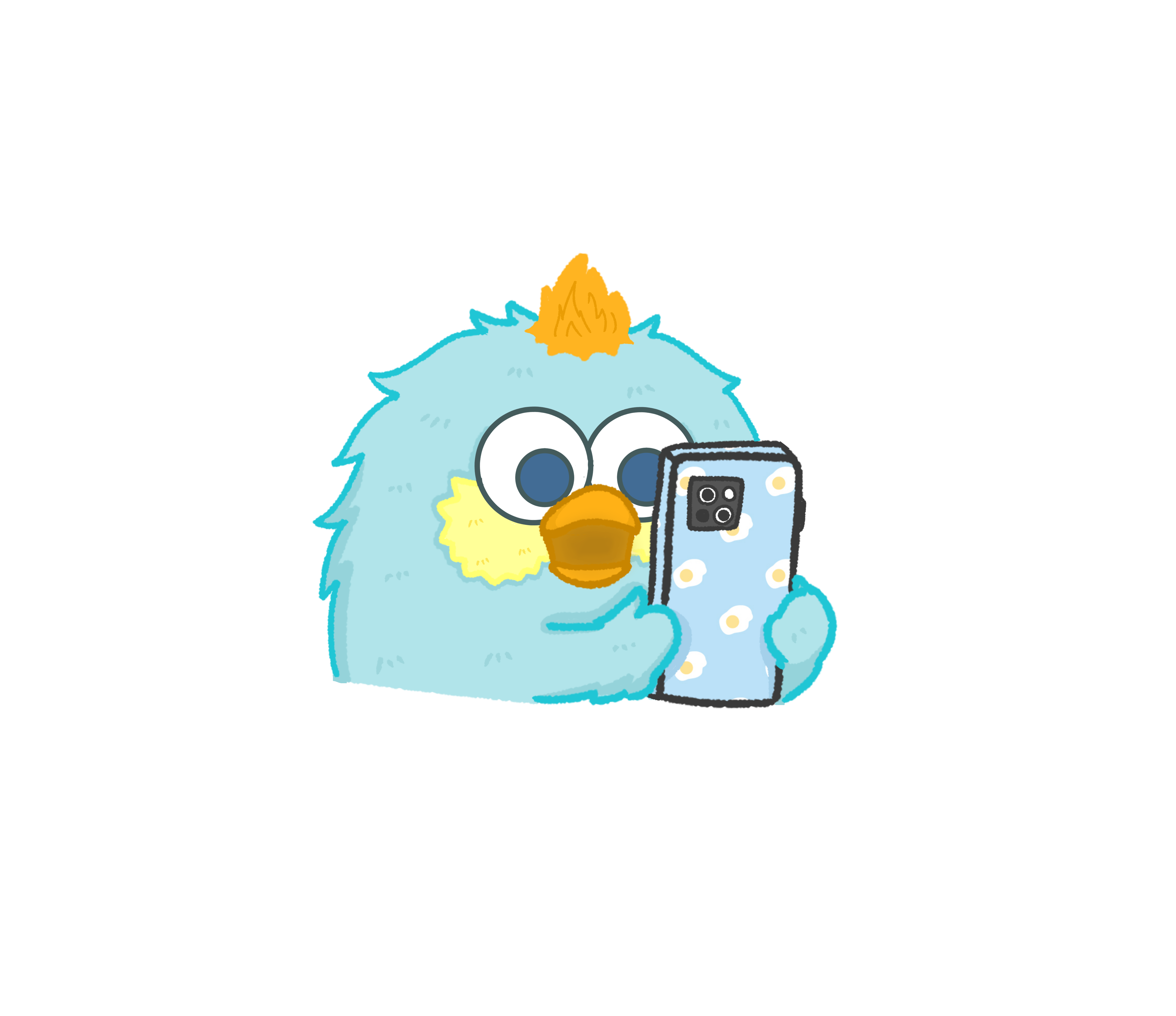 ここはれのキャラクター、ぽとり