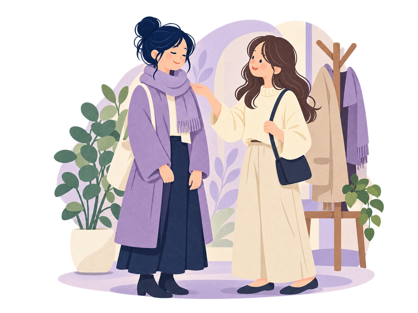 相手の好意を、背伸びせず受け止める二人