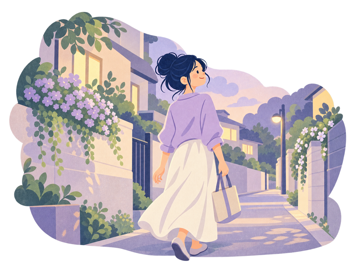 寂しさを抱えながら、目の前の日々を過ごす女性
