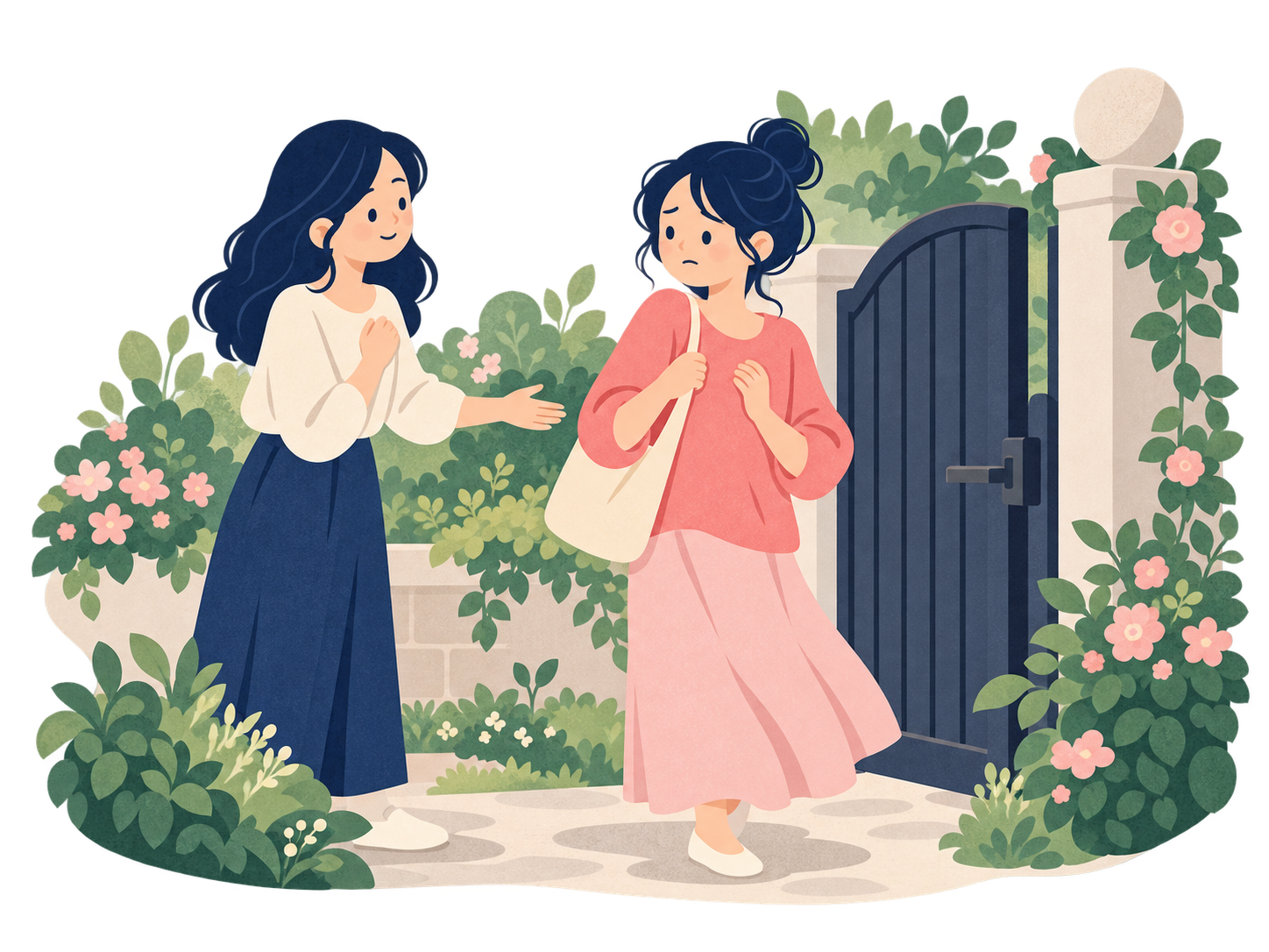 受け止めてもらえないとき、距離や相談という選択肢を考える女性