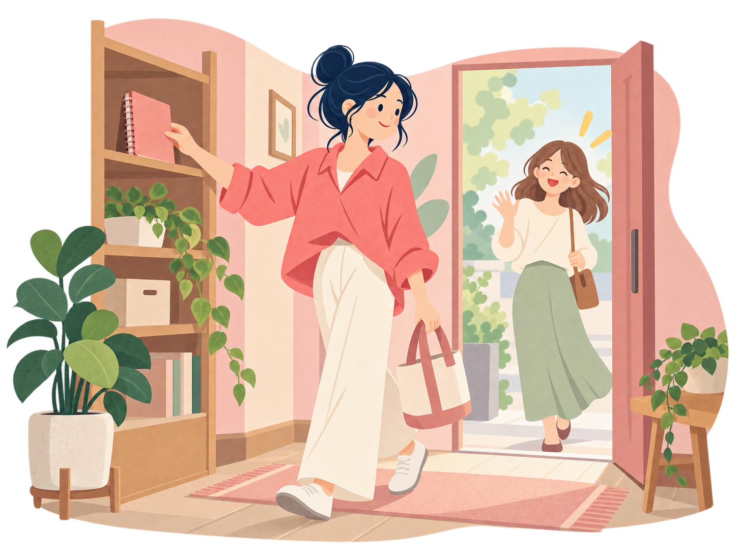 欠点を直す時間ばかりでなく、したかったことへ時間を向ける女性